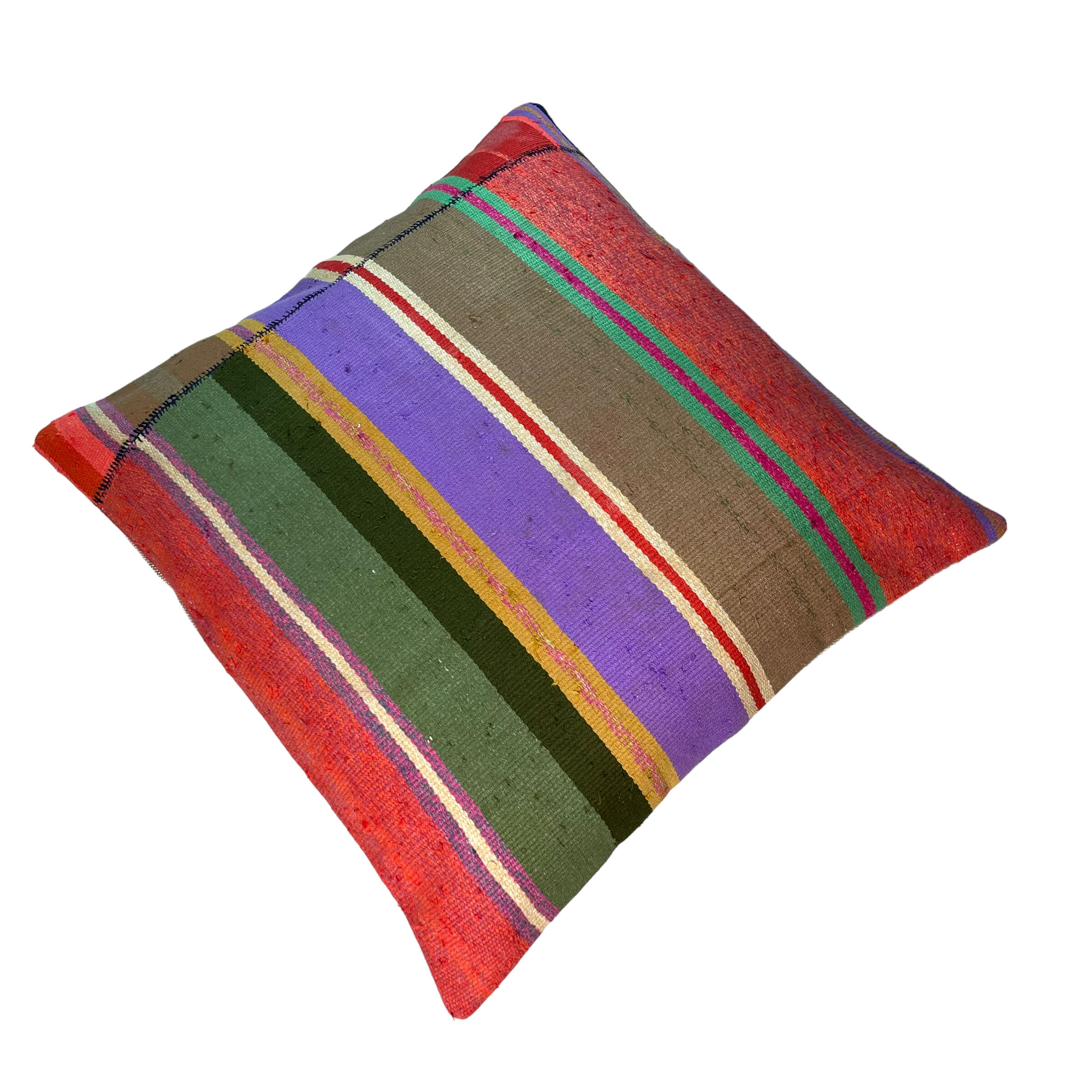 Vintage turkish kilim cushion cover