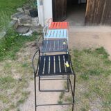 4 Fermob high chairs