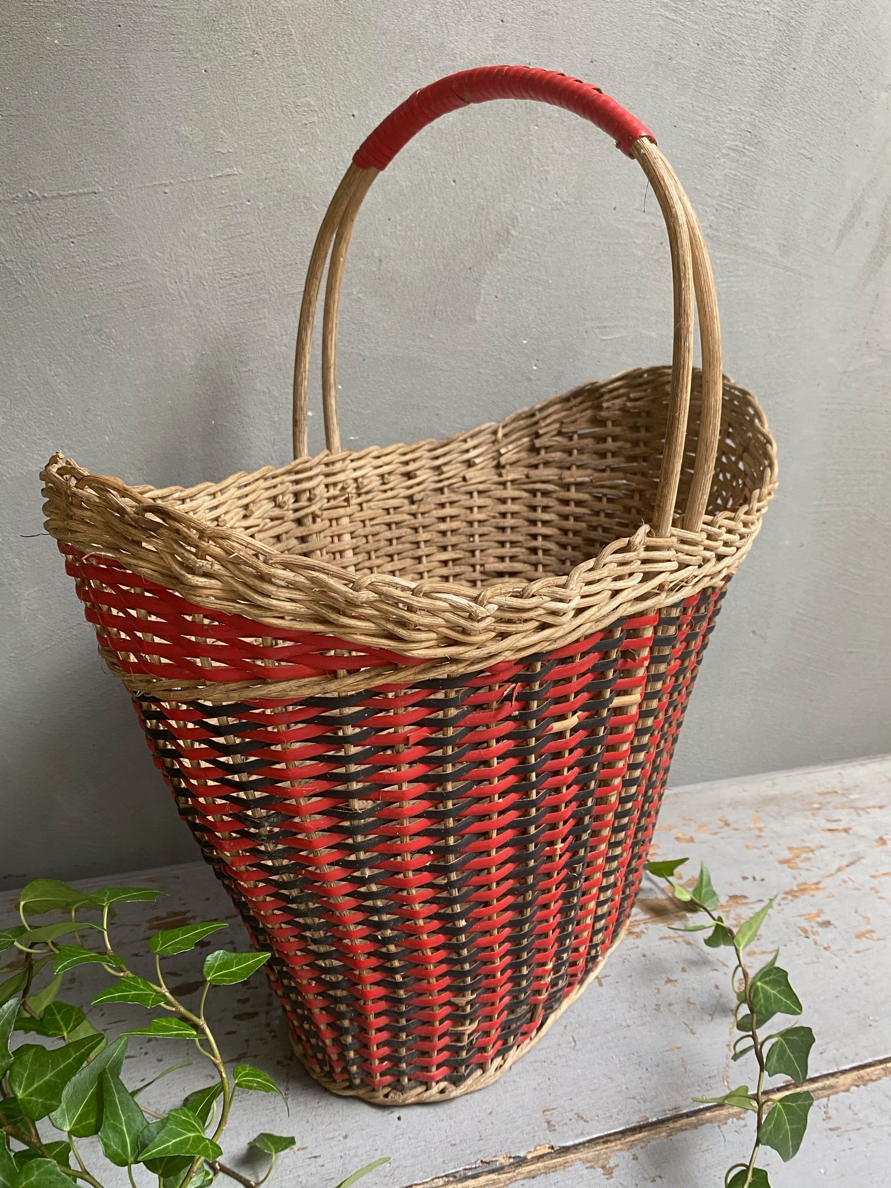 Old wicker basket