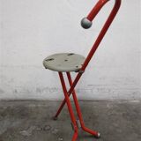 Sandrigarden Stool / Walking Stick ''Ulisse'' Designed by Ivan Loss.