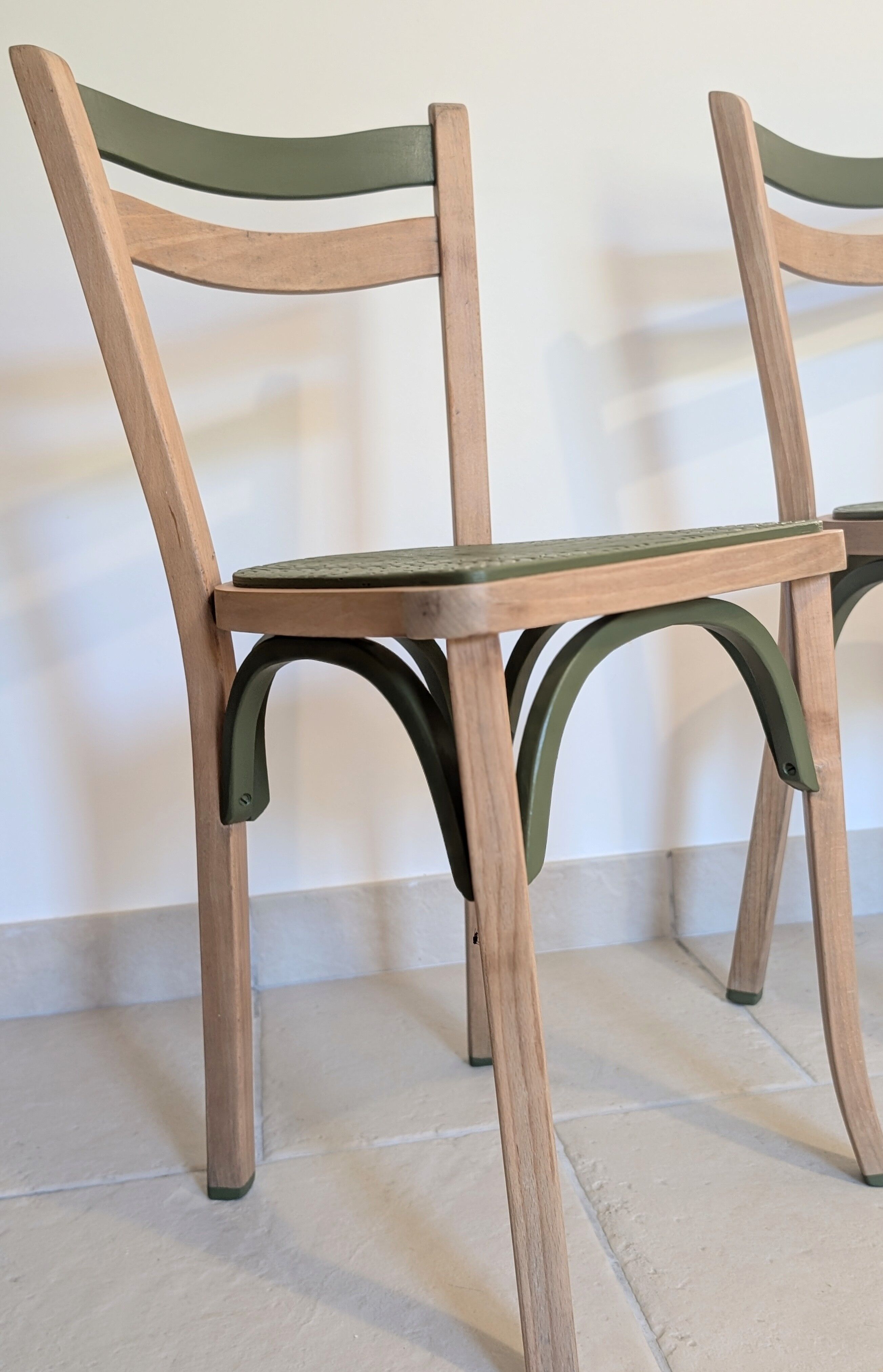 Pair of Baumann chairs