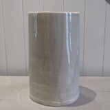 Soft green and natural ceramic vase by Carina Ciscato