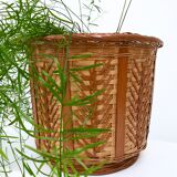 Rattan pot cover