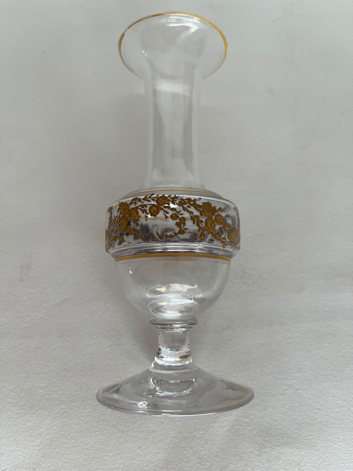 Petit vase en verre ancien