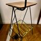 Steel wire and vintage scoubidou floor lamp 60