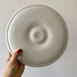 Set of 4 vintage oyster plates Moulin des Loups