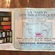 Vintage mahogany library
