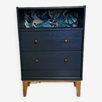 Chest of drawers niche blue ganne