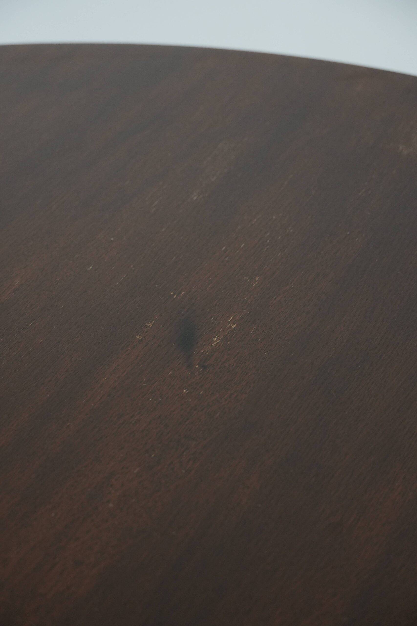 Dutch dining table/folding table from the 20th century 105cm diameter