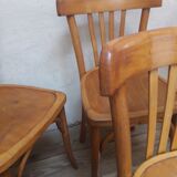 Série de 4 chaises bistrot Luterma