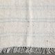 3x9 Soft Pink & Beige Turkish Woven Oushak Runner Rug, 79x266 Cm