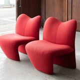 Ensemble de 2 fauteuils lounge « Multipla » de Jane Dillon et Peter Wheeler