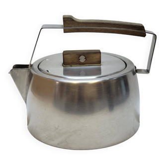 Bouilloire En Acier Inoxydable Inox Et Bois Wenge