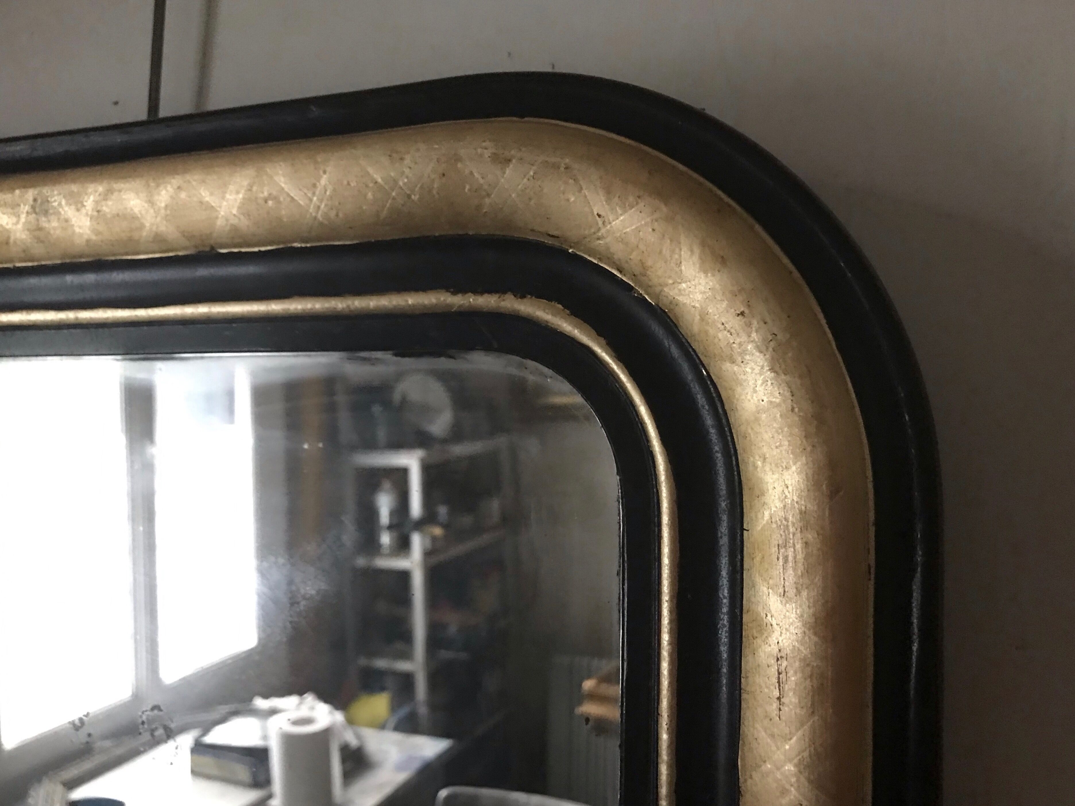 Napoleon III mirror 77 x 57 cm