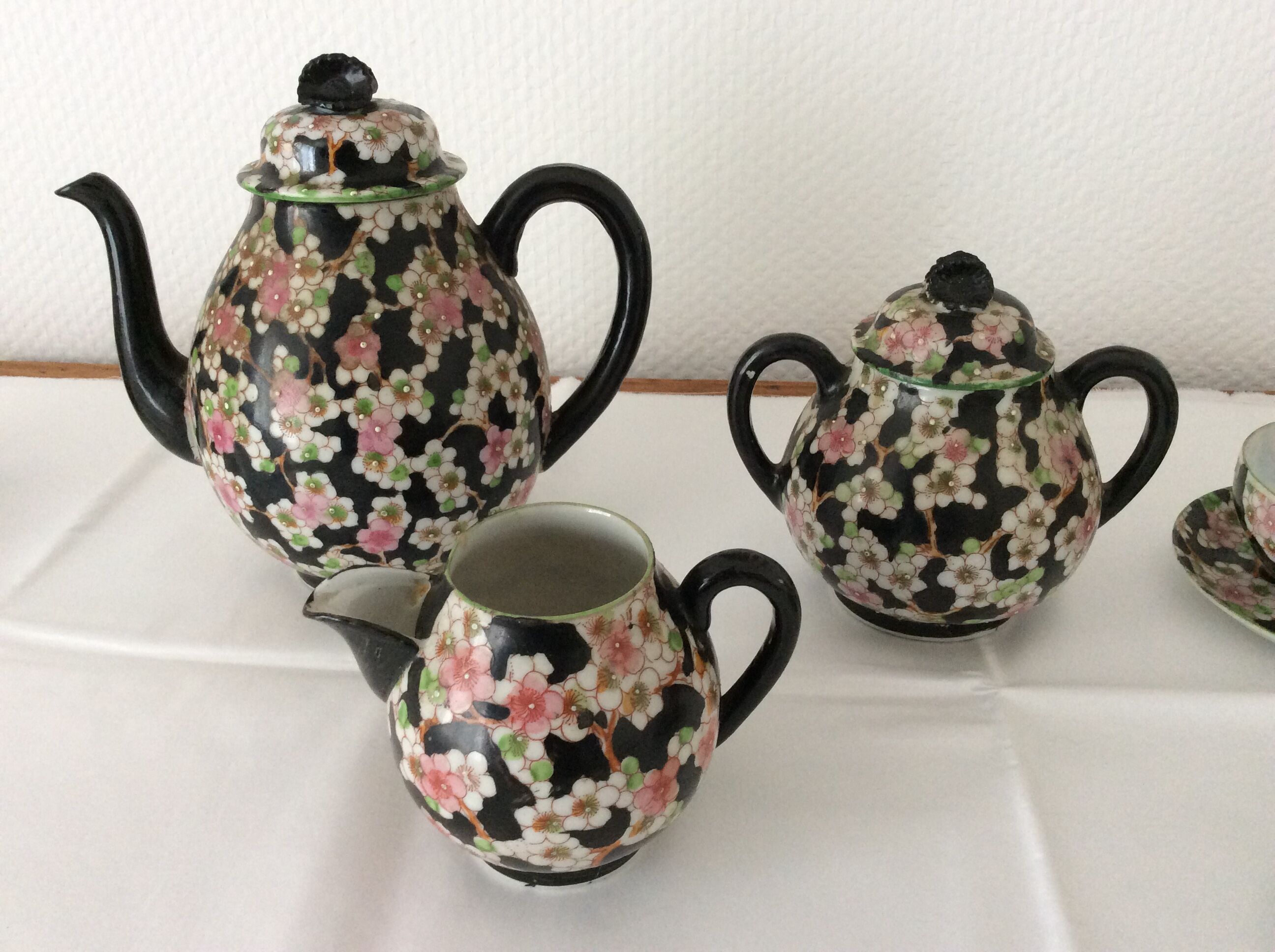 Old porcelain service