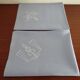 6 serviettes de table Gérardmer Vosges en coton 45 x 35