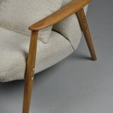 Boucle Armchair Alf Svensson 1960s Bra Bohag