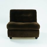 2 Mario Bellini for C&B Italia Modular 'Amanta' Seating Elements in Brown