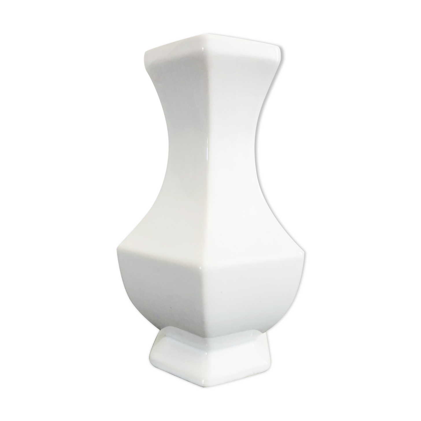 White vase