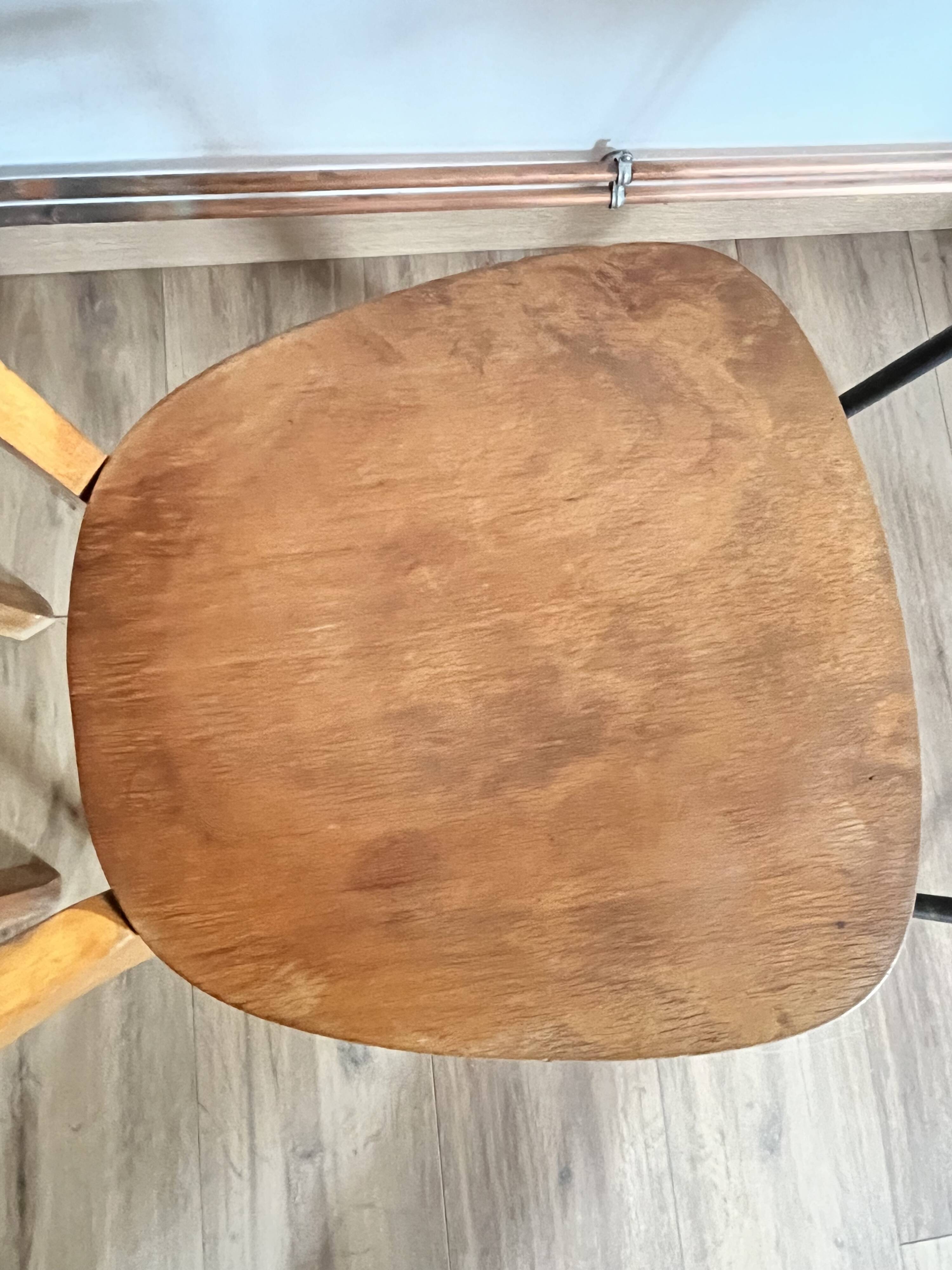 Set of 4 mismatched chairs