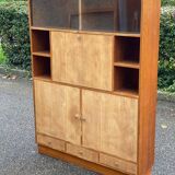 Scandinavian glass sideboard from the 60s
