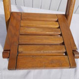 Foldable wooden chair for children