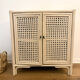 Rattan and caned buffet