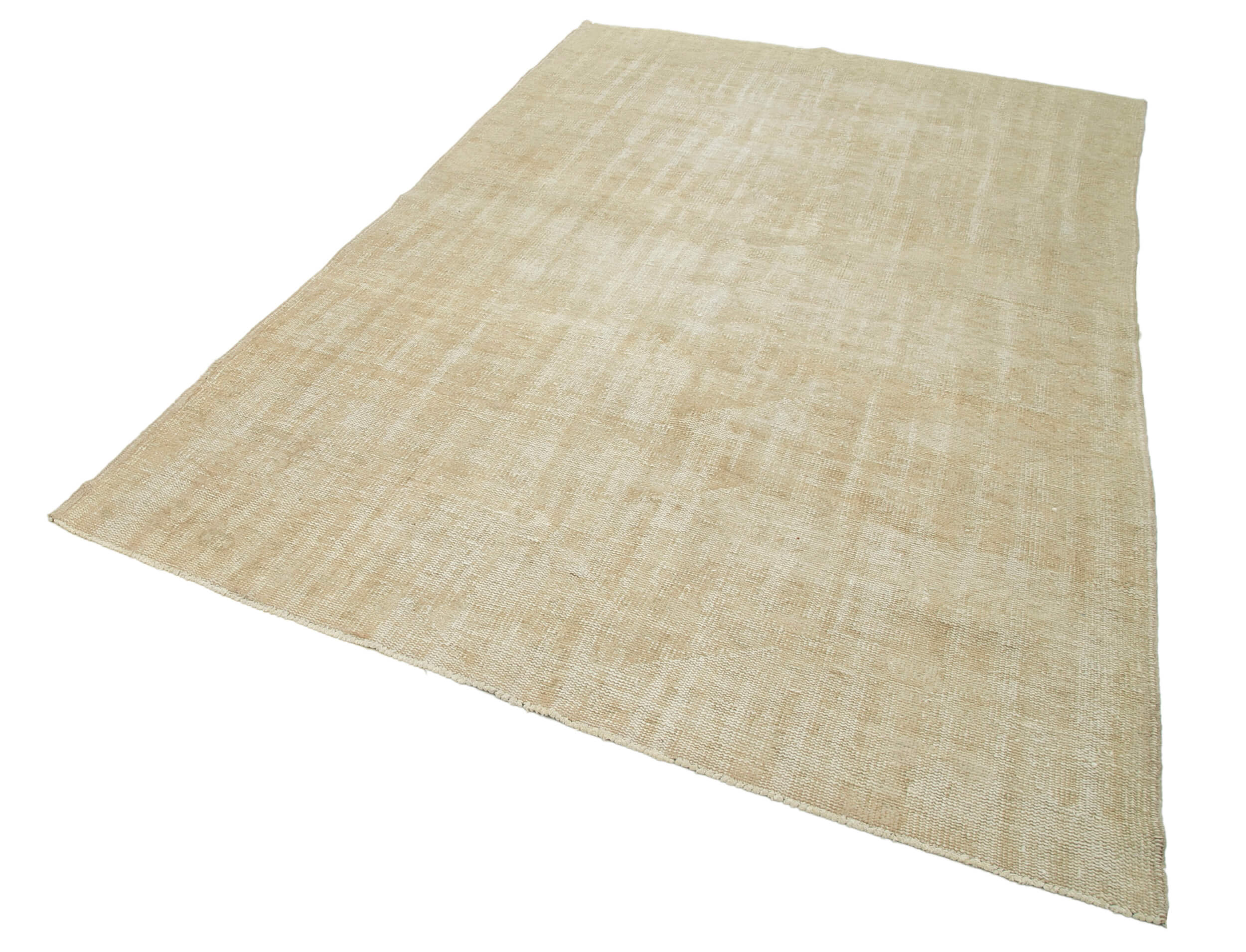 Hand-knotted turkish beige carpet 180 cm x 278 cm