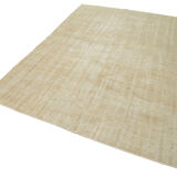 Hand-knotted turkish beige carpet 180 cm x 278 cm
