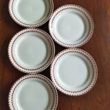 5 KG Lunéville flat plates, Madrigal model