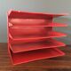 Red vintage vintage metal sorter