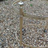 Old vintage rolling serving table