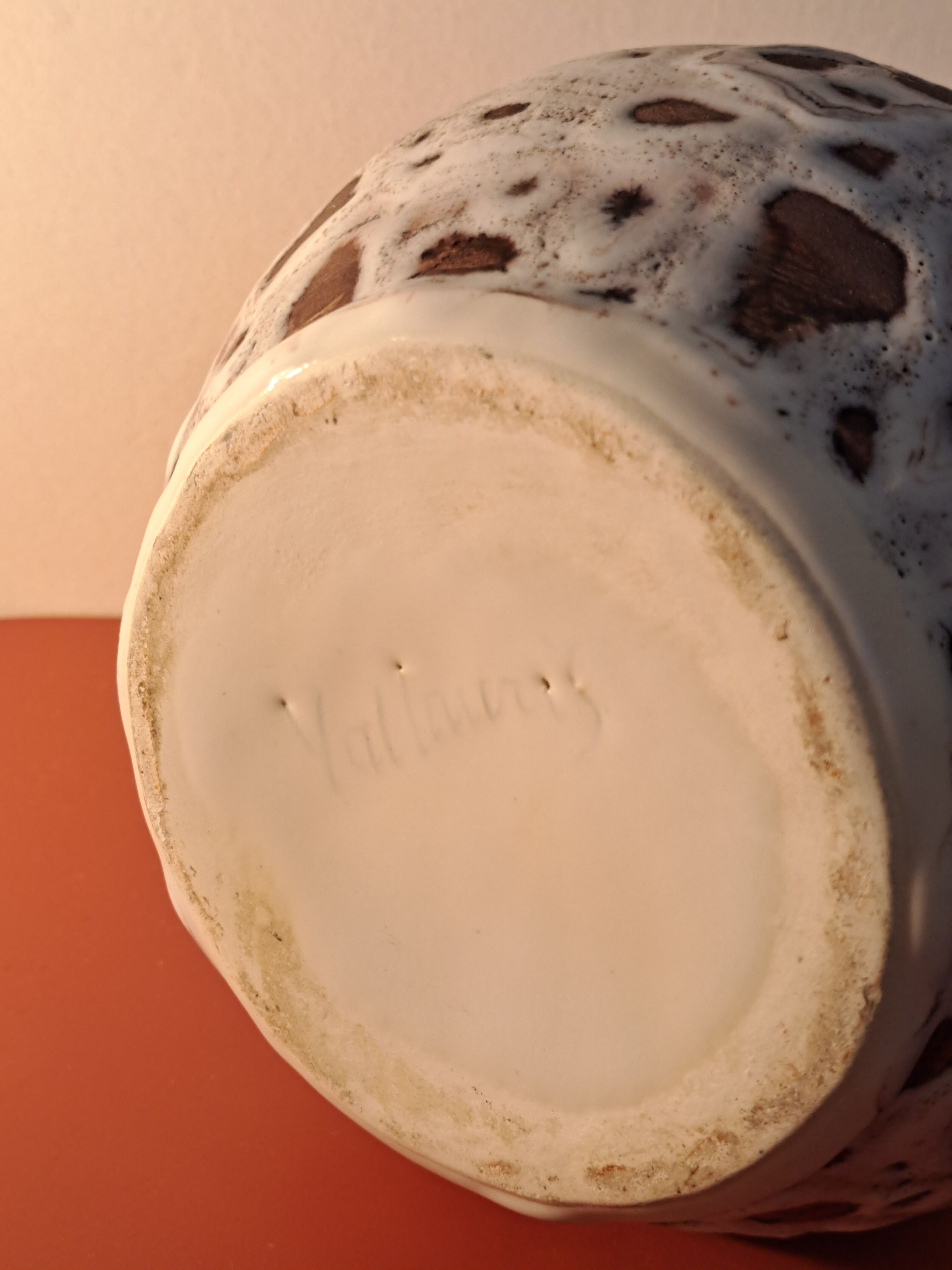 Ceramic pitcher Vallauris 1960