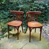 Paire de chaises bistrot