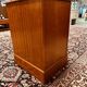 Classic English Chest of Drawers with leather inlay