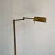 Brass reading floor lamp