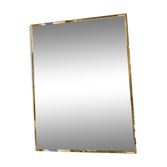 Vintage bevelled mirror 60