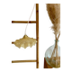 Serrated pendant lamp in Clichy glass