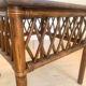 Paire de chevets vintage en rotin