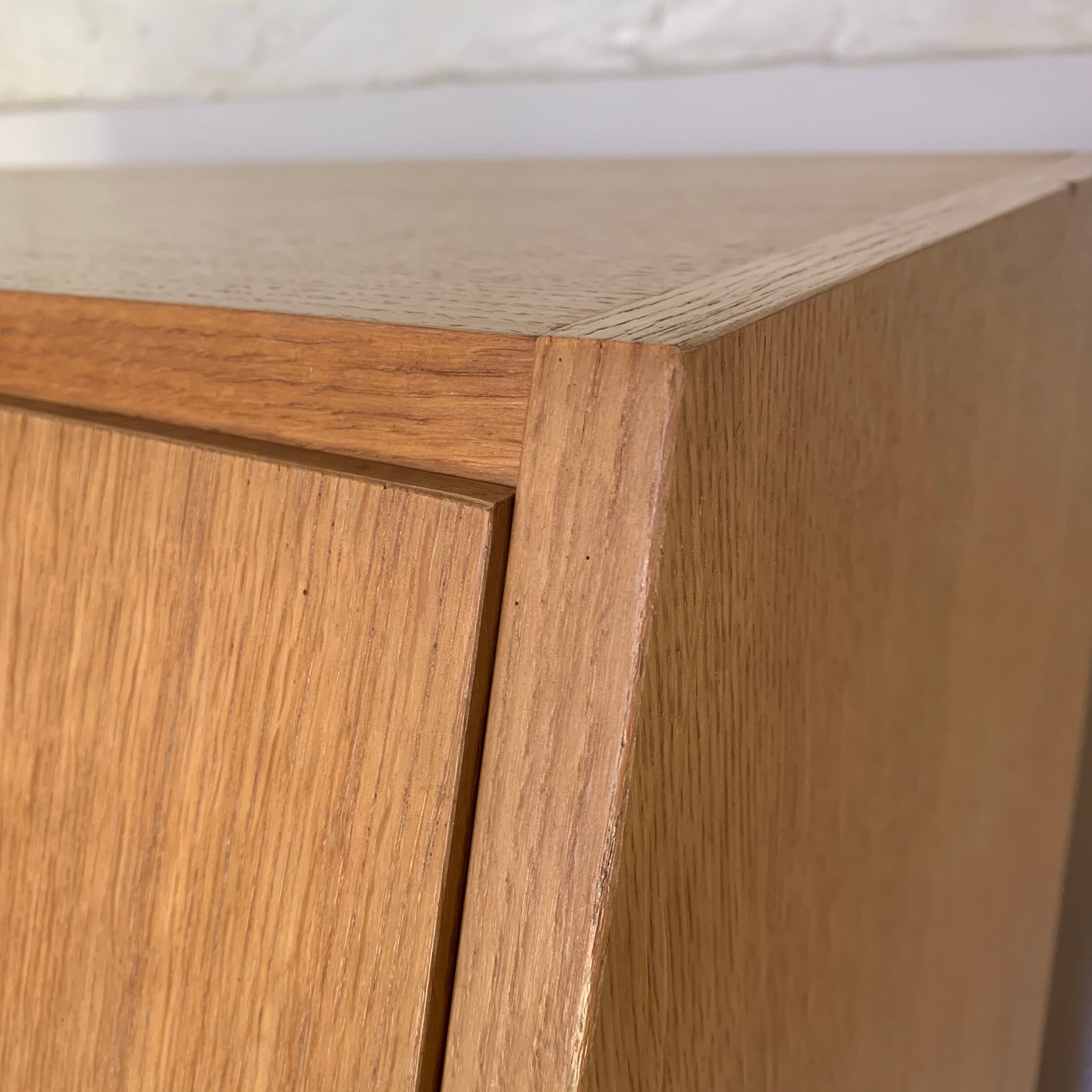Office secretary vintage oak buffet