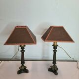 Lampes de table de style empire en bronze