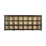 Wooden showcase