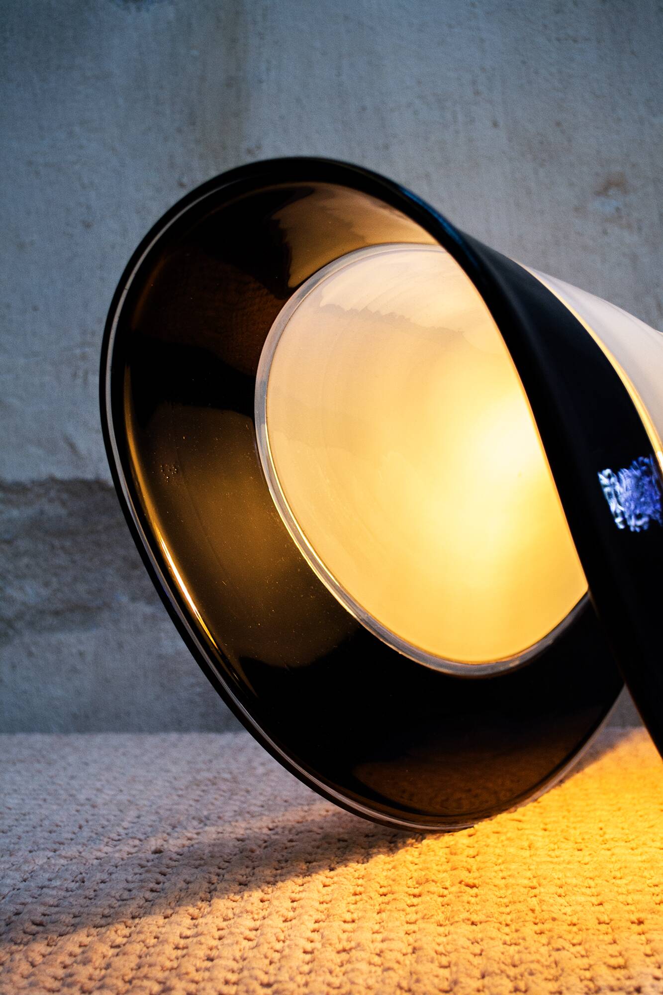 Italian Table Lamp in Murano Glass, 1980s