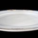 Large oval dish in Limoges porcelain by Bernardaud & Cie – Art Deco