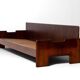 Wide minimalist loft sofa, Italy 1970s