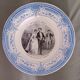 Set of 12 plates the pleasures of housekeeping