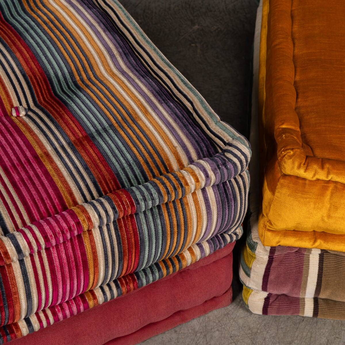 21stc "mah jong" sectional sofa by hans hopfer for roche bobois, france c.2