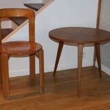 Table basse chêne tripode 640mm