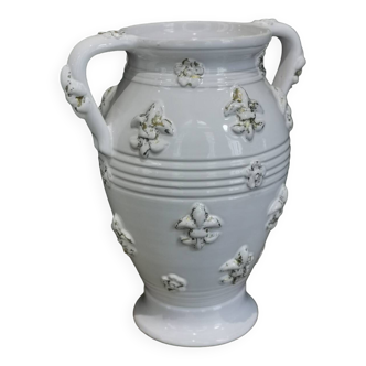 Vase faïence Malicorne