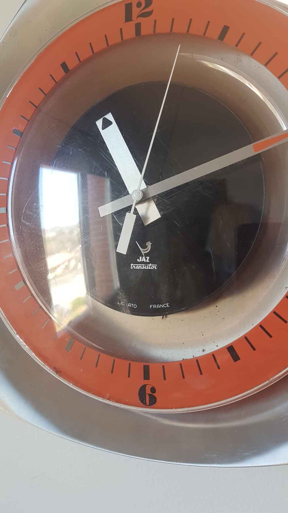 Jaz transistor 70s vintage clock